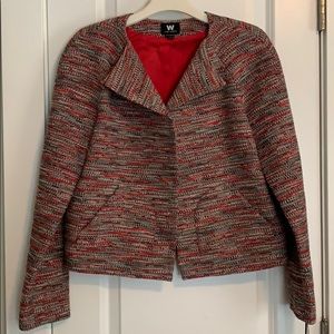 NWT W By Worth Tweed Jacket